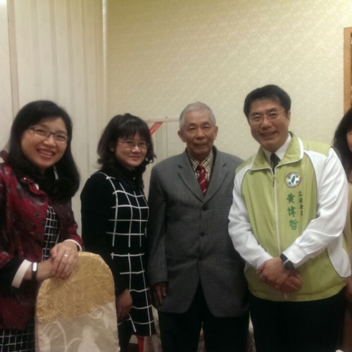 拜訪文史國寶詹評仁老師